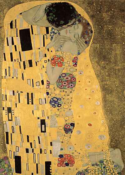 Gustav Klimt, Der Kuss (1907/08)