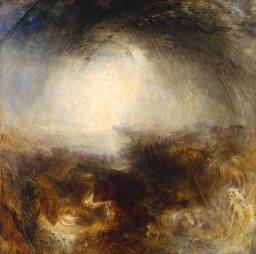 Joseph Mallord William Turner, Shade and Darkness - the Evening of the Deluge, exhibited 1843