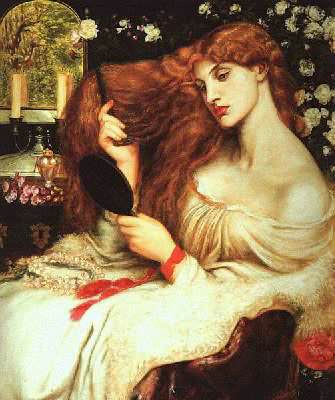 Lady Lilith, Dante Gabriel Rossetti 1864-73