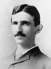 Tesla as a young man