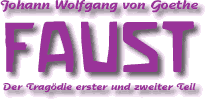 Johann Wolfgang von Goethes FAUST - Der Tragödie erster und zweiter Teil, eine Inszenierung der Spielgemeinschaft ODYSSEE Theater