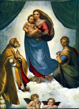 Raphael, Sixtinische Madonna