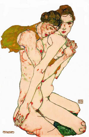 Egon Schiele, Freundschaft (1913)