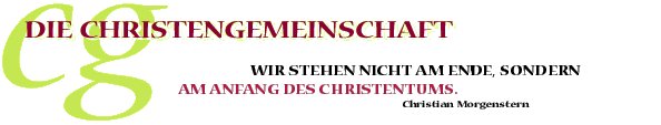 Die Christengemeinschaft