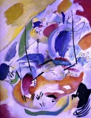 Wassily Kandinsky, Seeschlacht, 1913