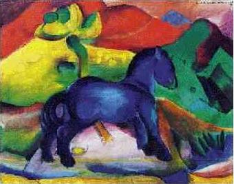 Franz Marc, Blaues Pferdchen