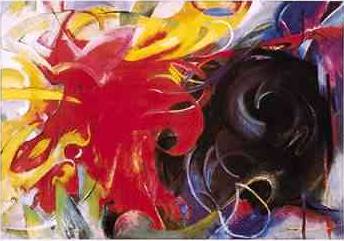 Franz Marc, Kmpfende Formen