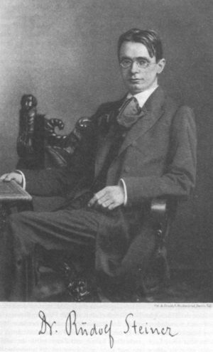 Rudolf Steiner in Berlin, um 1900