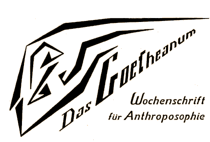 Das Goetheanum - Wochenschrift