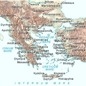 The Aegean Sea and Greece  (C) IAM