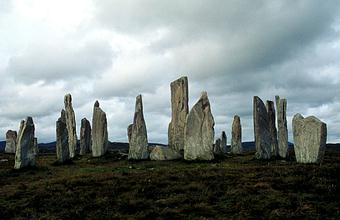 Calanais (Callanish I) Stone circle and rows: Scotland, Isle of Lewis, Outer Hebrides