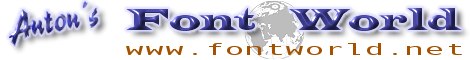 Anton's Font World