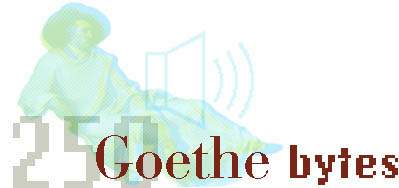 Goethe bytes