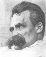Friedrich Nietzsche, Radierung von Hans Olde (1899)